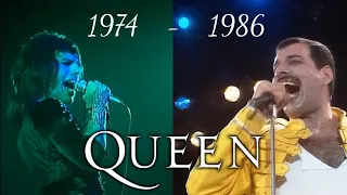 Queen - Seven Seas Of Rhye (Live Montage 1974 - 1986)