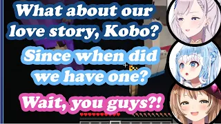 Kobo, Risu, and Reine's hilarious interaction during introduction (Hololive/Eng Sub)