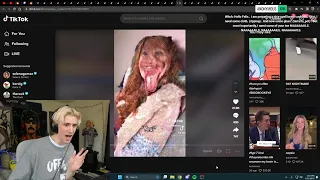 xQc watches the scariest TikTok of all time