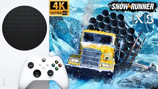 SnowRunner Next Gen Обновление Xbox Series S 2160p 60 FPS