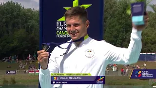 Canoe Single 500m European Championships Award Ceremony Munich