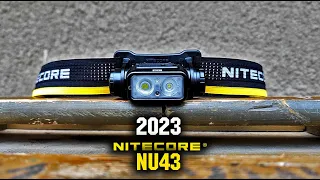 Новинка 2023/Крутой налобный фонарь с датчиком приближения Nitecore NU43/Headlamp