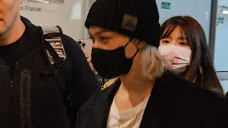 Stray Kids Felix Lee 펠릭스 arrival @ Charles de Gaulle Airport for the Louis Vuitton PFW Event