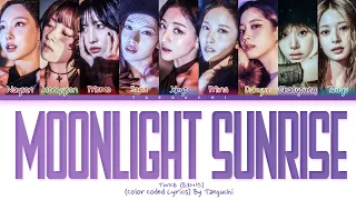 TWICE (트와이스) - "MOONLIGHT SUNRISE" | Legendado/Tradução PT-BR (Color Coded Lyrics)