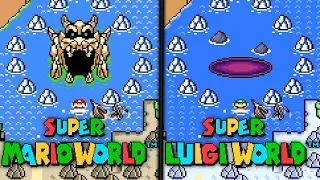 Super Luigi World (SNES) - Chocolate Island #6. ᴴᴰ