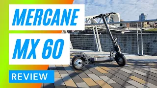 Mercane MX60 Electric Scooter Review 4K - Big Guy Electric Scooter Review