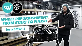 Refurbishing Our BMW i3 Wheels at 'Alloy Fix' - More Work Than You'd Think!