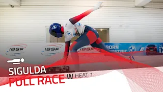 Sigulda | BMW IBSF World Cup 2021/2022 - Women's Skeleton Heat 1 | IBSF Official