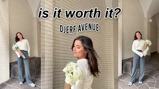 Unboxing & Reviewing Djerf Avenue | Is it worth it?