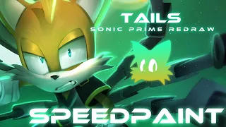 Tails Sonic Prime | SPEEDPAINT