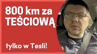 3-letnią Teslą w trasę: 800 km autostradami dla teściowej