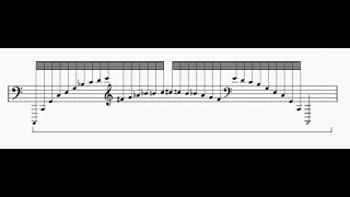 Harmonic series as a giant piano arpeggio