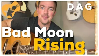 Bad Moon Rising | CCR | Beginner Guitar Lesson