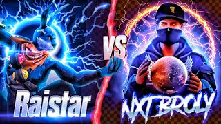 RAISTAR VS NXT BROLY 😱1 VS 1 BEST VS BEST ❗Testing For Joining NG Guild | #nonstopgaming SHOCKED 😨