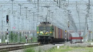 High Speed Double Stack Container Trains WDFC INDIA & INDIAN RAILWAY