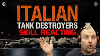 HOT NEWS - Skill reacts to the NEW italian TD line | World of Tanks