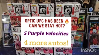 Running it back with 6 more 2023 Optic UFC Blasters! The hits keep on coming!