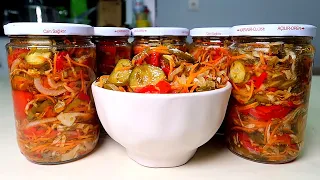 Генеральский Салат. Вкусный Проверенный Рецепт Салата с Капустой на Зиму! Готовит Ольга Ким