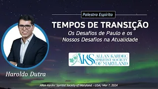 [in Portuguese] Tempos de Transição | Haroldo Dutra