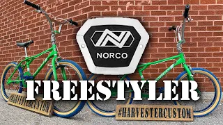 1986 NORCO FREESTYLER OLD SCHOOL BMX BUILD @ HARVESTER BIKES