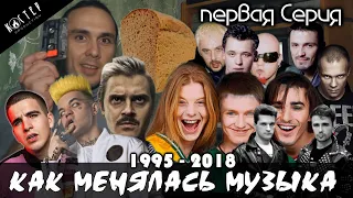 Как менялась музыка? Руки вверх,Русский размер,Mr.Credo,Feduk,Элджей,Little big,Хлеб[1 серия]