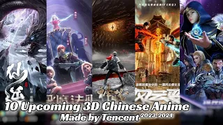 10 Upcoming 3D Chinese Anime/Donghua 2023 ~ 2024 |Soul Land 2, Fallen Master, Ghost Blade | Tencent