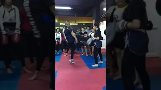 Muaythai teknik uygulama