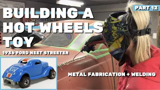 Building a Hot Wheels Toy by Converting a 1940 Tudor into a Coupe: Part 12