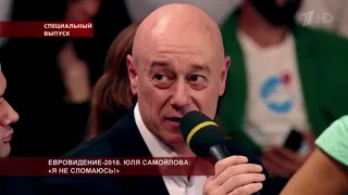 Первый канал. Программа "Пусть говорят": Игорь Сандлер о подготовке Юлии Самойловой к Евровидению