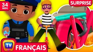 Les voleurs de vélos (Collection) | Ep. 14 | ChuChu TV Police Des Oeufs Surprises