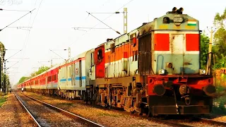 (3 IN 1) High Speed Diesel Train Action in Back to Back. indian Railways.