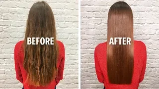 I Straightened My Hair With 1 Easy Homemade Remedy