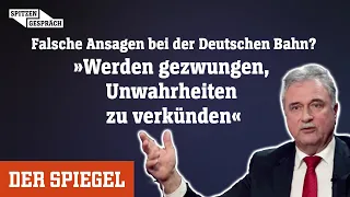 Falsche Ansagen in der Deutschen Bahn? Claus Weselsky: »Werden gezwungen, Unwahrheiten zu verkünden«