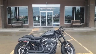 Harley Davidson Roadster Stock Exhaust vs Cobra Speedster 909s