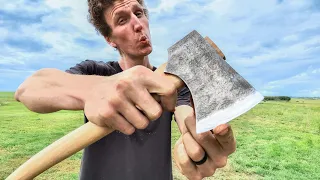 How I sharpen my axes in 2023