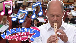 Das gab’s noch nie! Olaf Scholz spielt Blockflöte | Kannste Kanzleramt | Bundestagswahl 2021 | SAT.1