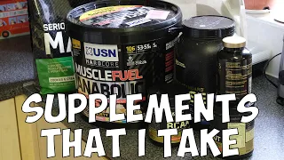 What I Take to Get shredded and to Build Muscle!!!