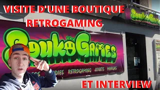 Visite d'une boutique retrogaming : SOUKOGAMES