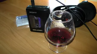 Кассетный плеер Sony. Звук с кассеты. Tape Remaster