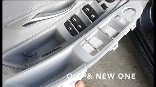 BMW F10 520D 5 series driver's door handle replacement DIY | Schimbare maner usa sofer BMW