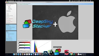 Deep Sky Stacker for Mac and Workflow with Narrowband Mono Images
