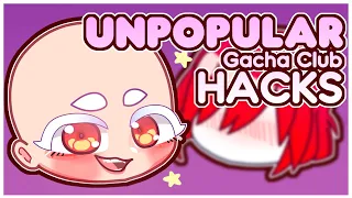 9 UNPOPULAR GACHA CLUB HACKS! #7 II Halloween shirt, Animal Mask, Custom eye II  ThisisnotJoeii