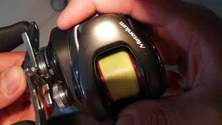 shimano 2020 metanium mgl, magnet breake. full ceramic bearings. hyper long spinning time