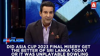 Did Asia Cup 2023 final misery get the better of Sri Lanka today or it was unplayable bowling