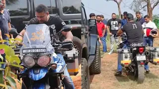 Exclusive Darshan Riding Super Bikes🔥| Boss Bike Craze | Royal Life | Chikkanna,Umapathy And Friends