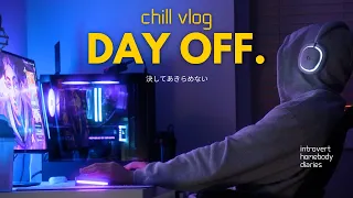 Gaming Vlog | 👾🎮  Chill Day off routine as an introvert homebody
