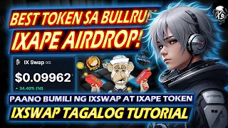 THE BEST TOKEN TO HOLD!? | iXSwap iXApe Airdrop Tagalog Tutorial + How to Buy iXSwap Token Quickswap