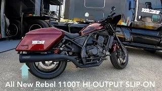 2023 Honda Rebel 1100T with Vance and Hines Exhaust | Not too Loud!