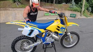 1989 SUZUKI RMX250 2 STROKE RESTORATION