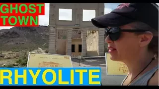 Rhyolite Ghost Town and Goldwell Open Air Art Museum